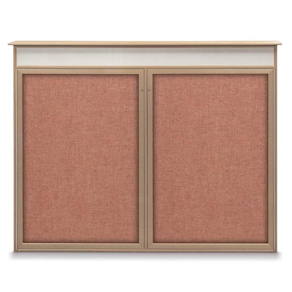 Single Door Enclosed Indoor Letterboard
